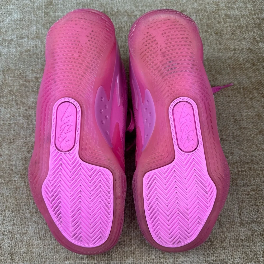 Jordan Zion 3 Pink Lotus Athletic Sneakers Unisex M-8 W-9.5